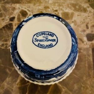 Vintage Copeland Spode England bowl blue.